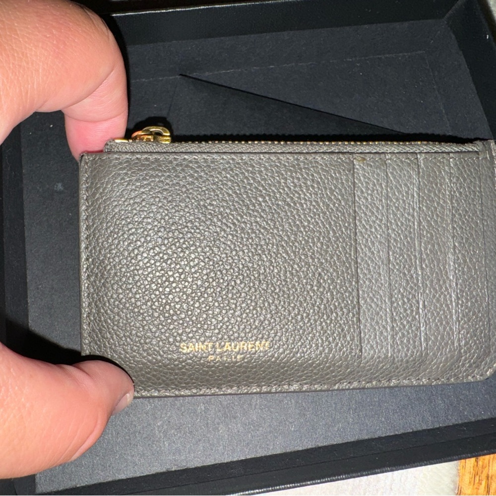 Saint Laurent card wallet